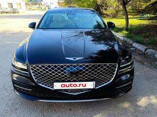 2021 Genesis G80 II, чёрный, 3700000 рублей, вид 4