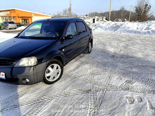2009 Renault Logan I, чёрный, 280000 рублей, вид 1
