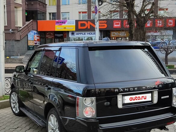 2006 Land Rover Range Rover Supercharged III Рестайлинг, чёрный, 1850000 рублей - вид 4