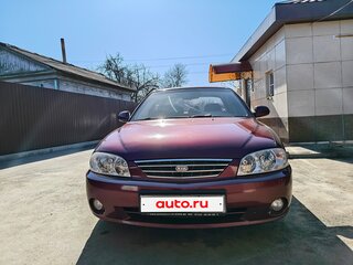 2007 Kia Spectra I Рестайлинг 2, красный, 400000 рублей, вид 1