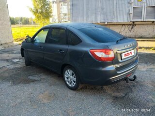 2018 Lada (ВАЗ) Granta I Рестайлинг, серебристый, 530000 рублей, вид 4