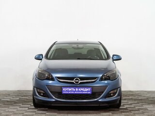 2014 Opel Astra J Рестайлинг, синий, 699000 рублей, вид 2