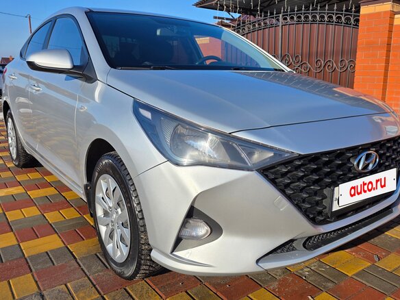 2020 Hyundai Solaris II Рестайлинг, серый, 1575000 рублей - вид 7