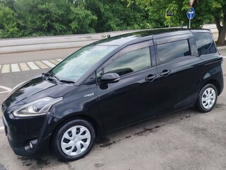2015 Toyota Sienta II, чёрный, 1150000 рублей, вид 4