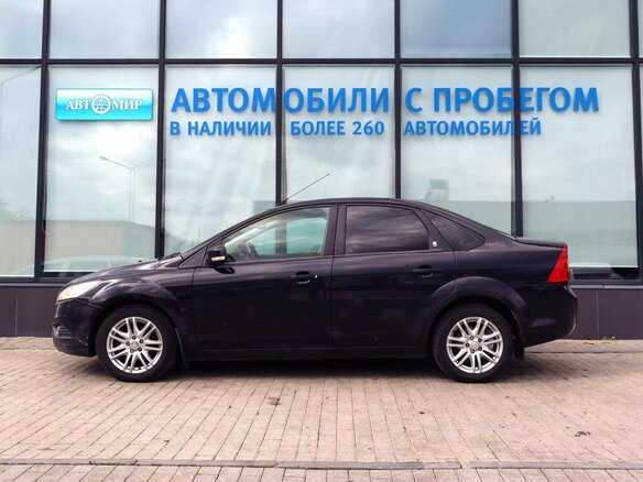 2008 Ford Focus II Рестайлинг, чёрный - вид 1