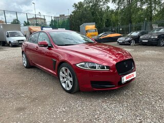 2012 Jaguar XF I Рестайлинг, красный, 1340000 рублей, вид 2