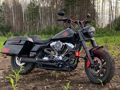 2008 Harley-Davidson Road King, чёрный, 849000 рублей, вид 1