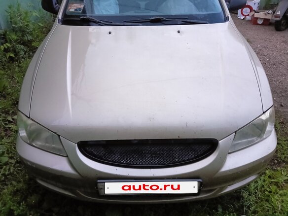 2005 Hyundai Accent ТагАЗ II, бежевый - вид 5
