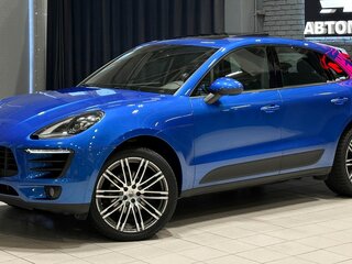 2017 Porsche Macan I, синий, 3717000 рублей, вид 2