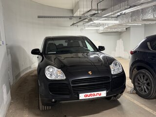 2006 Porsche Cayenne Turbo S I (955), чёрный, 1650000 рублей, вид 4