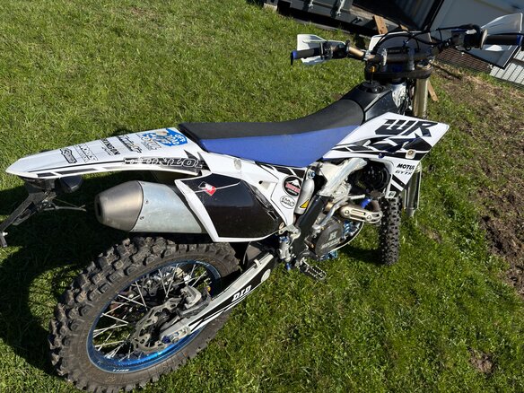 2013 Yamaha WR450F, синий, 700000 рублей - вид 3