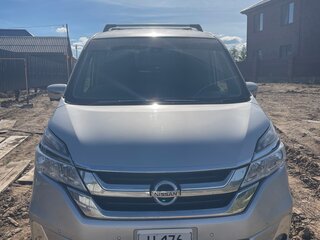 2017 Nissan Serena S-Hybrid V (C27), серебристый, 1600000 рублей, вид 1