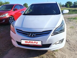 2016 Hyundai Solaris I Рестайлинг, белый, 780000 рублей, вид 2