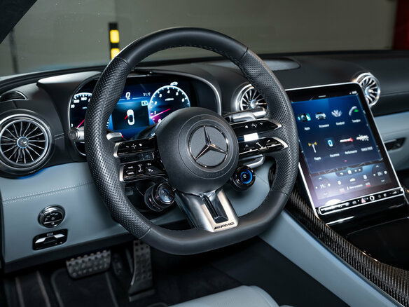 2022 Mercedes-Benz SL-Класс AMG SL 63 63 AMG IV (R232), голубой, 17350000 рублей - вид 26