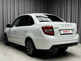 2019 Lada (ВАЗ) Granta I Рестайлинг, белый, 829000 рублей, вид 4