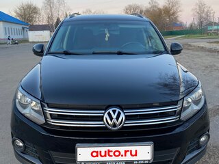 2012 Volkswagen Tiguan I Рестайлинг, чёрный, 1100000 рублей, вид 2