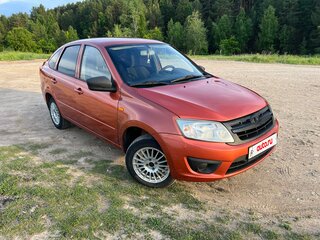 2014 Lada (ВАЗ) Granta I, оранжевый, 280000 рублей, вид 4