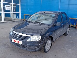 2012 Renault Logan I Рестайлинг, чёрный, 420000 рублей, вид 1