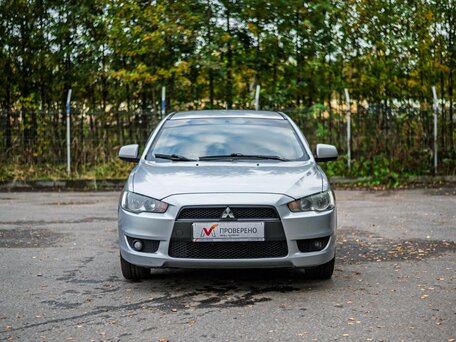 2007 Mitsubishi Lancer X, серебристый, 450000 рублей, вид 3