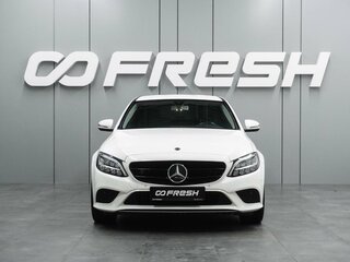 2019 Mercedes-Benz C-Класс 200 IV (W205) Рестайлинг, белый, 3079000 рублей, вид 3