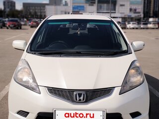 2008 Honda Fit II, белый, 597000 рублей, вид 3