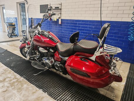 2009 Yamaha XV 1900, красный, 850000 рублей, вид 3