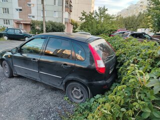 2011 Lada (ВАЗ) Kalina I, чёрный, 250000 рублей, вид 3