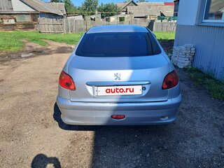 2007 Peugeot 206, серебристый, 180000 рублей, вид 4