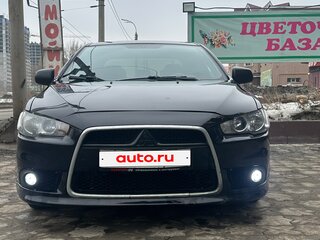 2011 Mitsubishi Lancer X Рестайлинг, чёрный, 620000 рублей, вид 1
