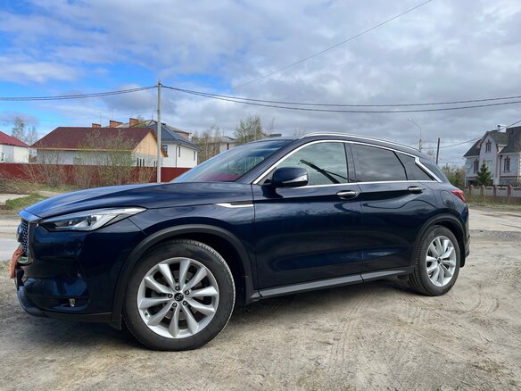 2018 Infiniti QX50 II, синий, 2830000 рублей - вид 5