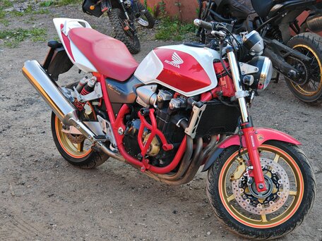 2006 Honda CB 1300, красный, 450000 рублей, вид 2
