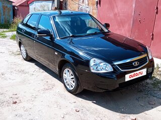 2013 Lada (ВАЗ) Priora I Рестайлинг, чёрный, 527500 рублей, вид 3