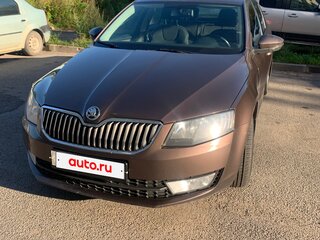 2015 Skoda Octavia III (A7), коричневый, 1170000 рублей, вид 1