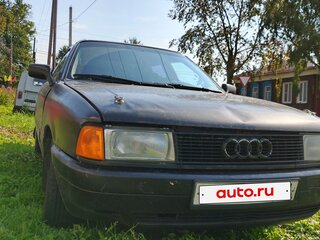 1989 Audi 80 IV (B3), чёрный, 155000 рублей, вид 2