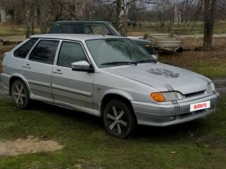 2007 Lada (ВАЗ) 2114, серебристый, 130000 рублей, вид 4
