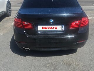 2016 BMW 5 серии Long 520Li VI (F10/F11/F07) Рестайлинг, чёрный, 2000000 рублей, вид 3