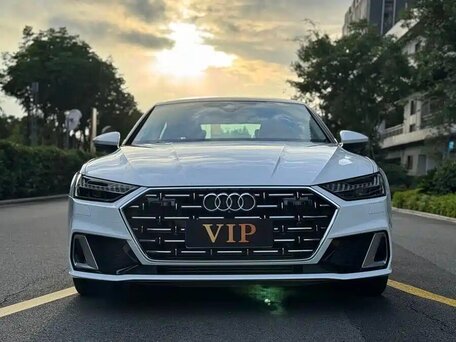 2022 Audi A7 L 45 TFSI II (4K), белый, 4501000 рублей, вид 2
