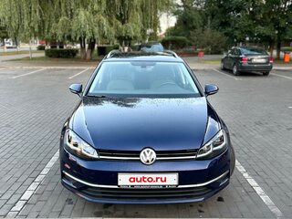 2019 Volkswagen Golf VII Рестайлинг, синий, 1170000 рублей, вид 3