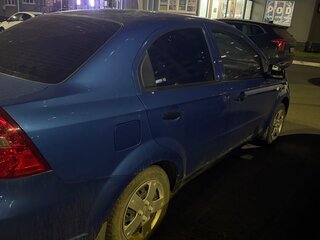 2009 Chevrolet Aveo I Рестайлинг, синий, 340000 рублей, вид 3