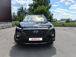 2020 Hyundai Santa Fe IV (China Market), чёрный, 2700000 рублей, вид 3