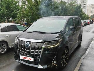 2020 Toyota Alphard III Рестайлинг, чёрный, 6900000 рублей, вид 1