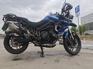 2018 Triumph Tiger 800, синий, 850000 рублей, вид 3