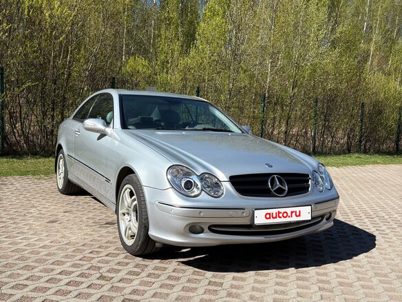 2004 Mercedes-Benz CLK-Класс 200 II (W209), серебристый, 1150000 рублей