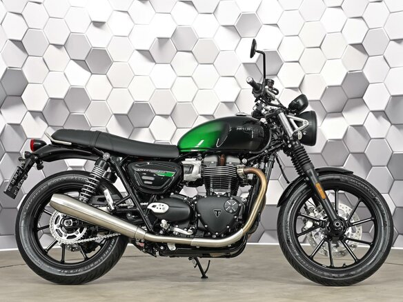 2024 Triumph Speed Twin, чёрный - вид 2