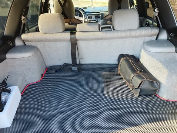 2003 Subaru Forester II, чёрный, 999999 рублей - вид 9