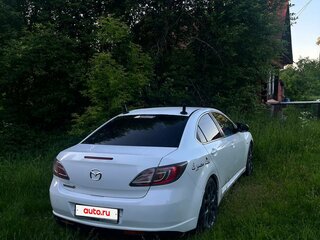 2008 Mazda 6 II (GH), белый, 650000 рублей, вид 3