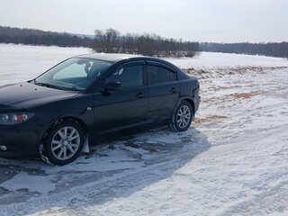 2007 Mazda 3 I (BK) Рестайлинг, чёрный, 565000 рублей, вид 1
