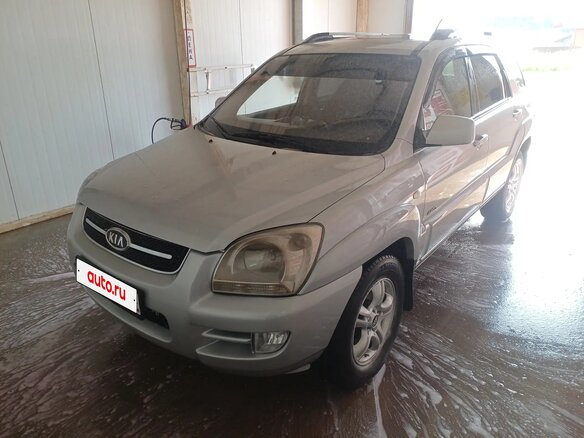 2007 Kia Sportage II, серый, 660000 рублей