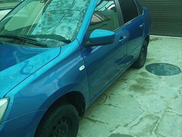 2017 Lada (ВАЗ) Granta I, синий, 475000 рублей - вид 1