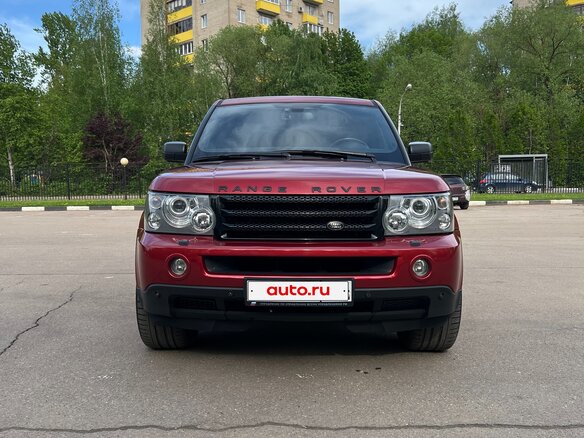 2009 Land Rover Range Rover Sport I, красный, 1700000 рублей
